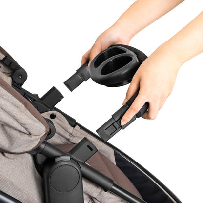 Pivot Modular Travel System with LiteMax Infant Car Seat with Anti-Rebound Bar addition