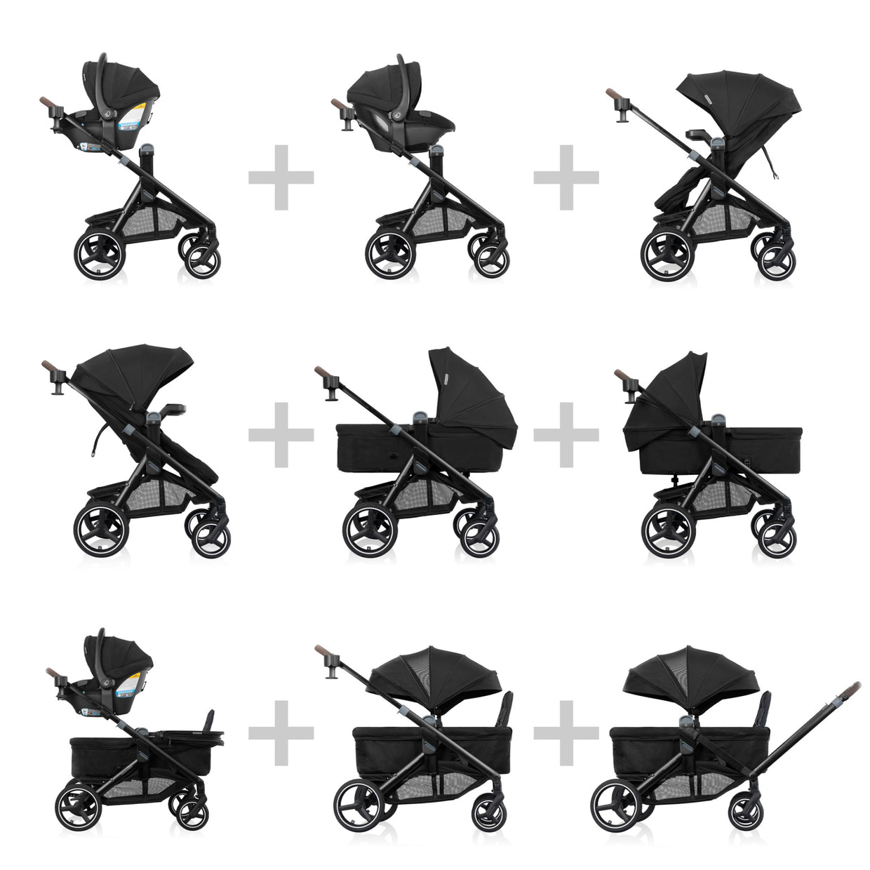 evenflo transitions Evenflo Evenflo® Transformer™ Stroller to Wagon Travel System Featuring LiteMax™ NXT Infant Car Seat – Evenflo Official Site – Evenflo® Company, Inc