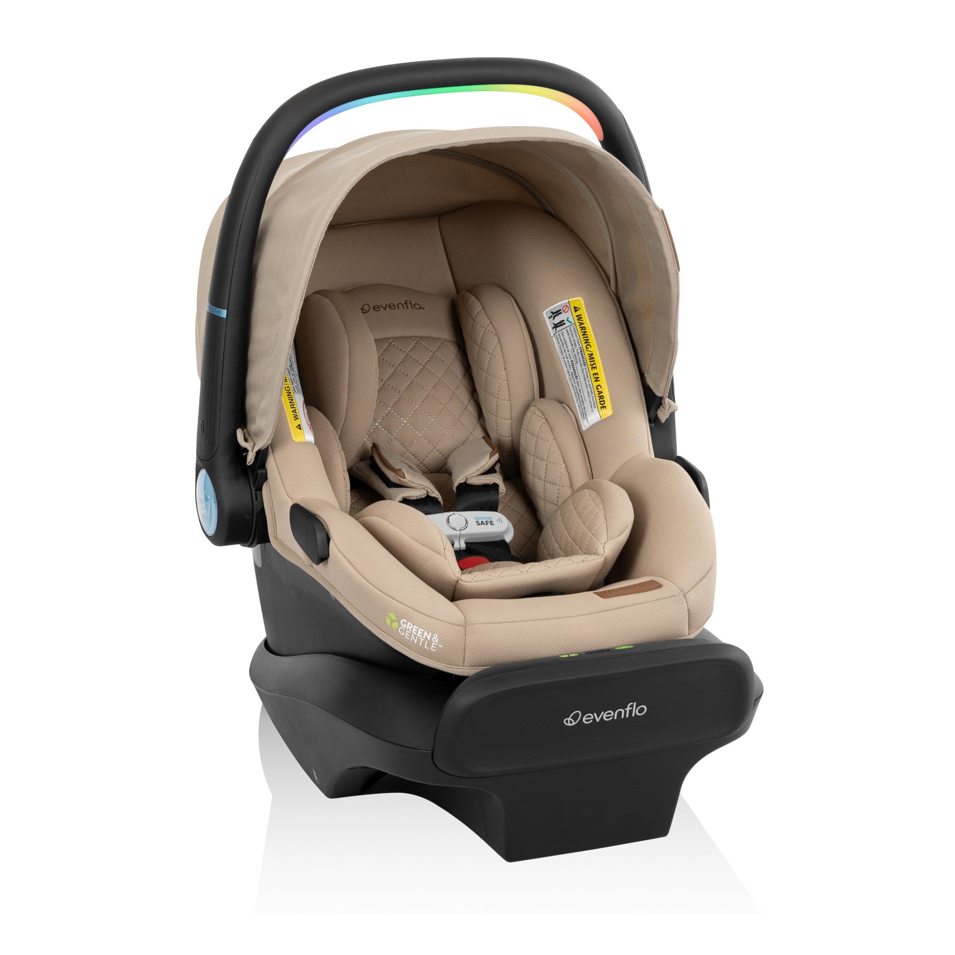 tan car seat and stroller Transformer Stroller to Wagon Travel System Featuring LiteMax NXT Infant Car Seat with SensorySoothe