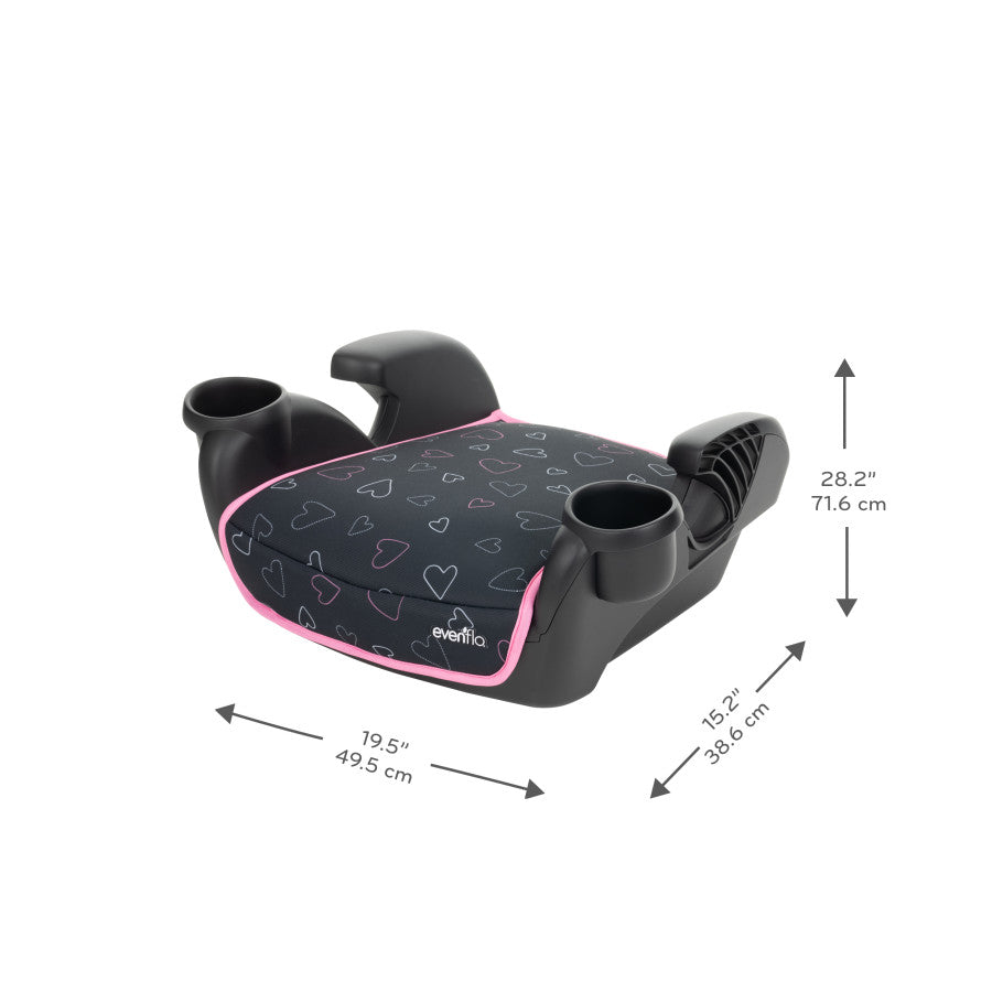 GoTime No Back Booster Car Seat - Evenflo® Official Site – Evenflo