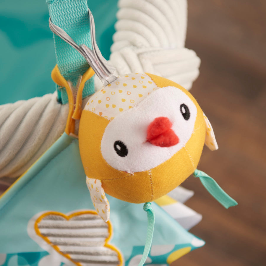 evenflo exersaucer doorway jumper gone fishin Evenflo Door Jumper with 4 Removable Toys (Sweet Skies)