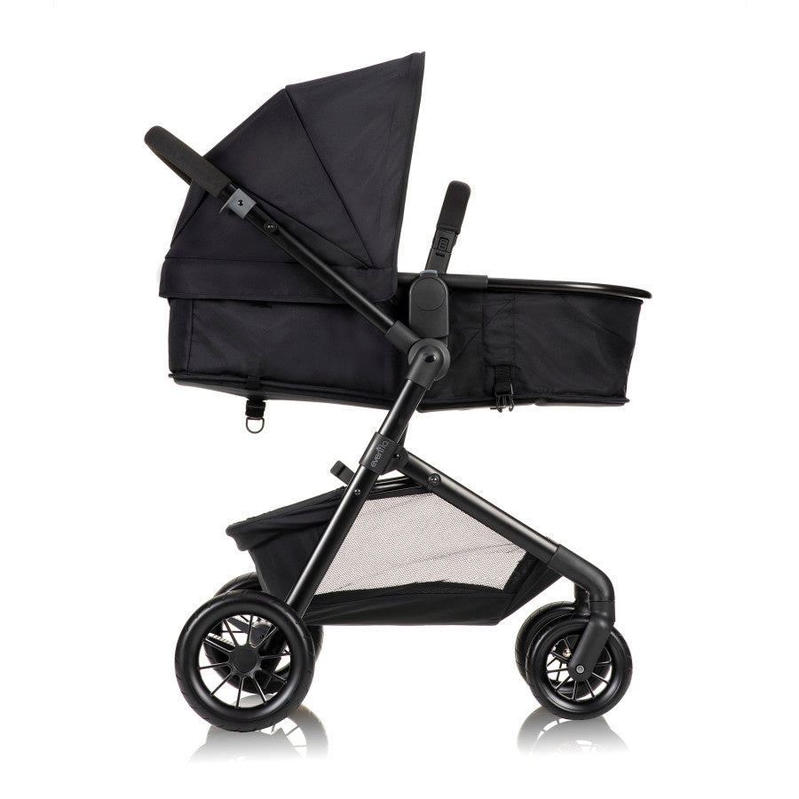 Pivot Modular Travel System with LiteMax Infant Car Seat with Anti-Rebound Bar full side