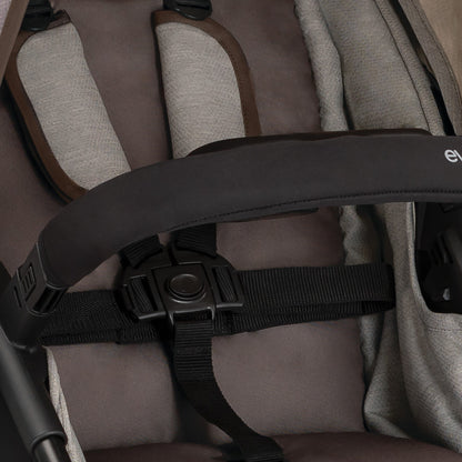 Pivot Modular Travel System with LiteMax Infant Car Seat with Anti-Rebound Bar seat belt