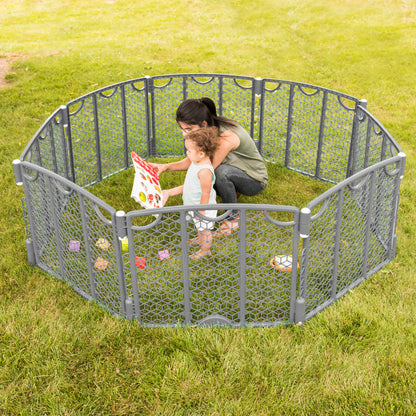 Evenflo 6-Panel Versatile Play Space Adjustable Play Area