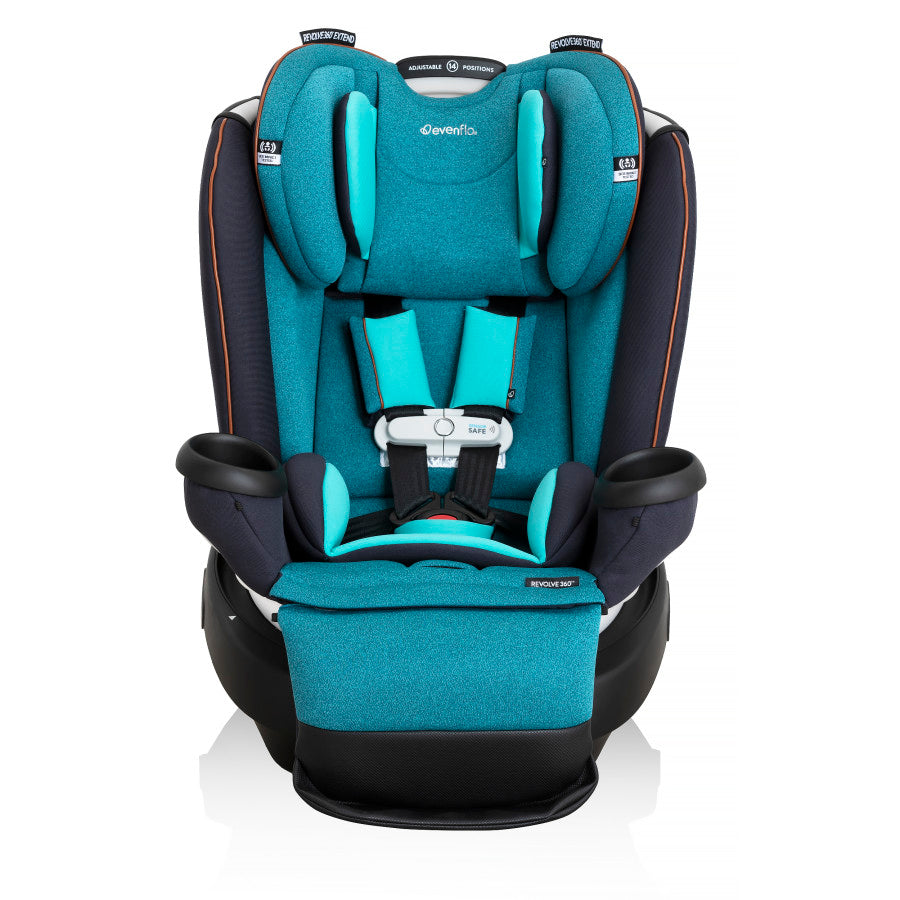 Evenflo® Gold Revolve360 Extend All-in-One Rotational Car Seat with  SensorSafe - Evenflo® Official Site – Evenflo® Company, Inc