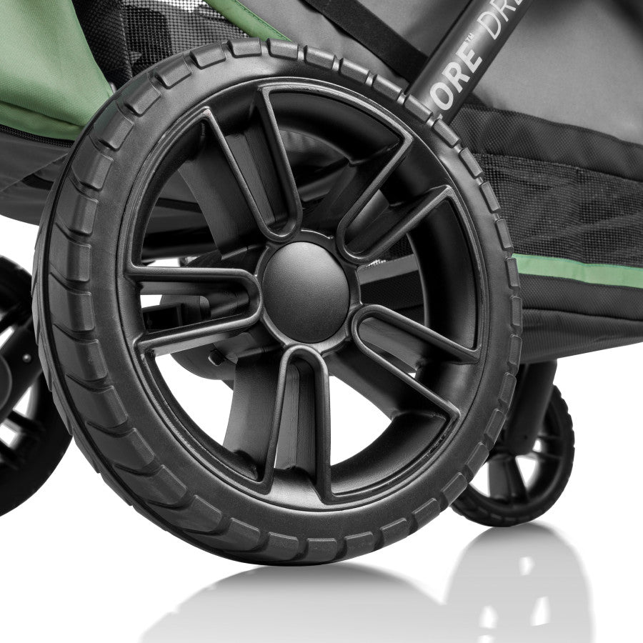 Pivot Xplore Dreamz All-Terrain Stroller Wagon with Bassinet Insert