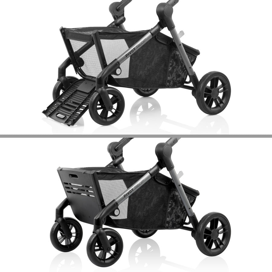 Pivot Troop Child and Pet Modular Travel System 8