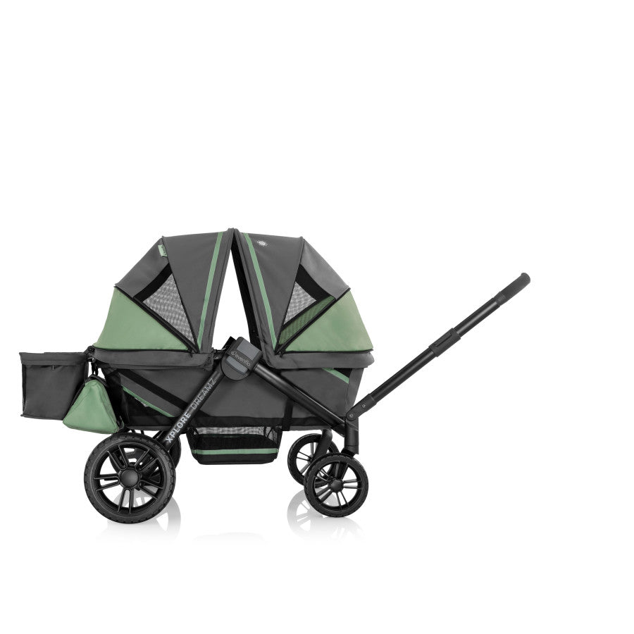 Pivot Xplore Dreamz All-Terrain Stroller Wagon with Bassinet Insert