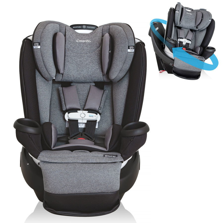 Revolve360 Extend All-in-One Rotational Car Seat with SensorSafe