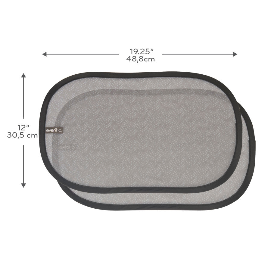 Evenflo car window cling shades deals
