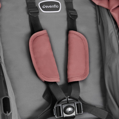 Omni Plus Modular Travel System with LiteMax Sport Rear-Facing Infant Car Seat safety belt
