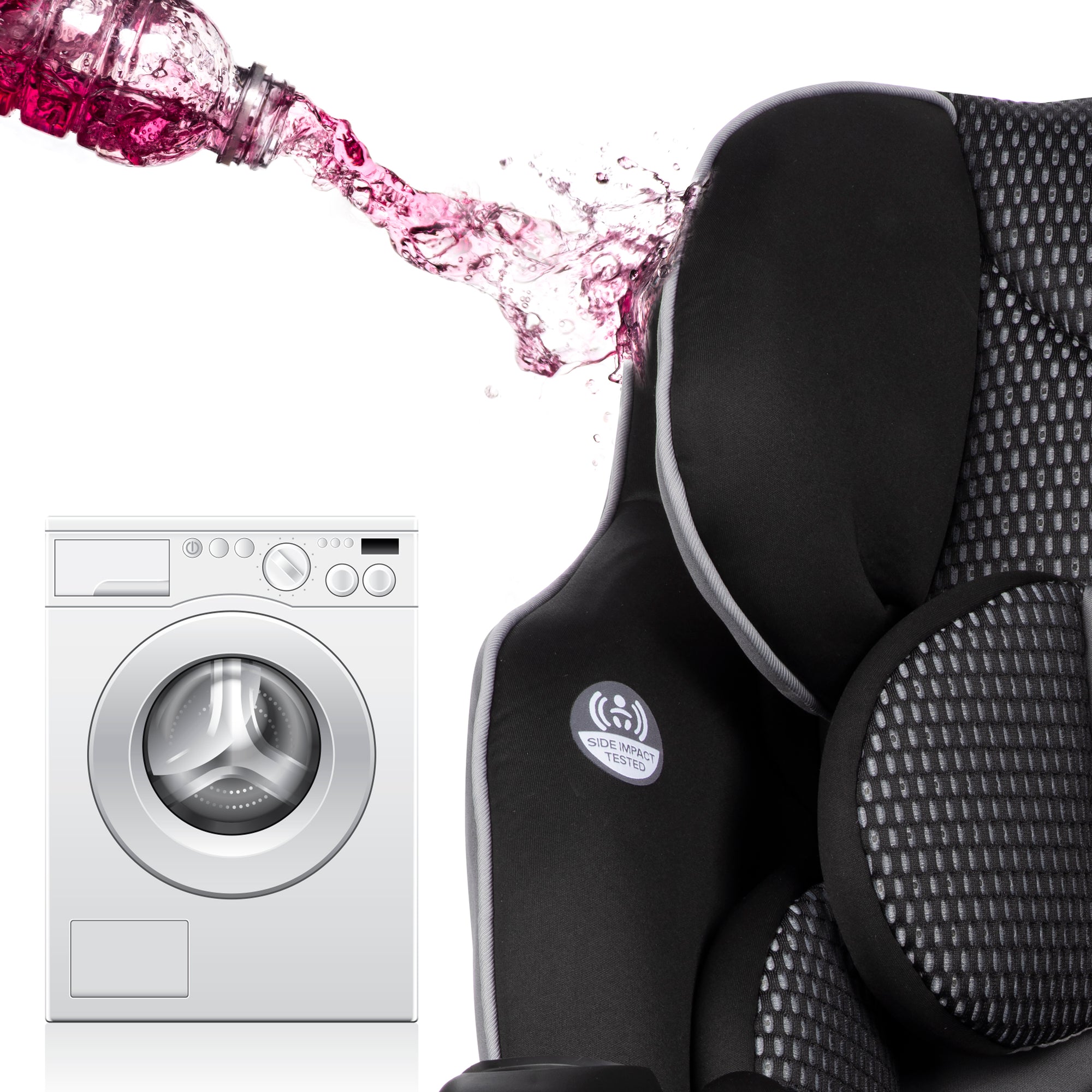 Symphony AllInOne Convertible Car Seat with FreeFlow Evenflo