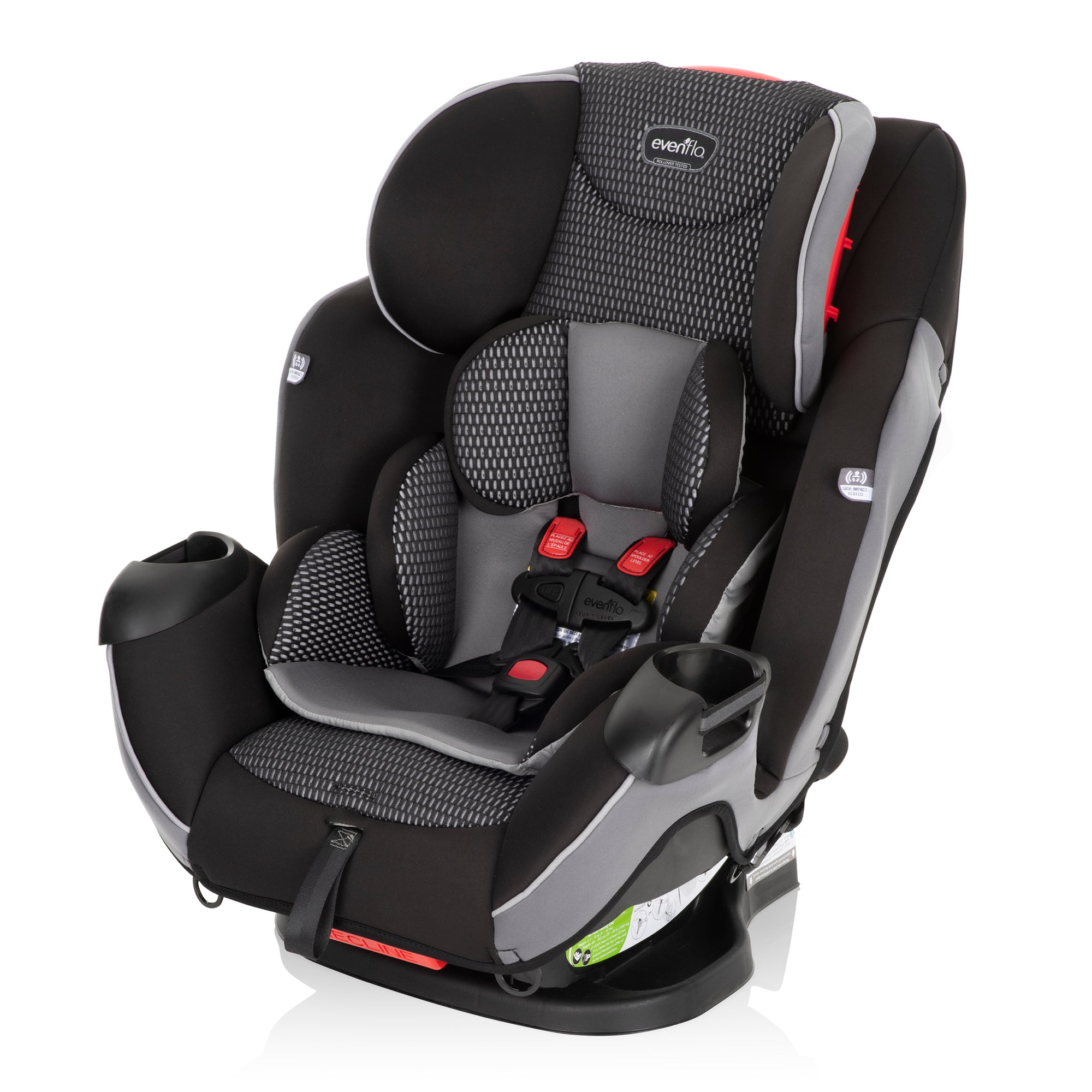 Symphony AllInOne Convertible Car Seat with FreeFlow Evenflo