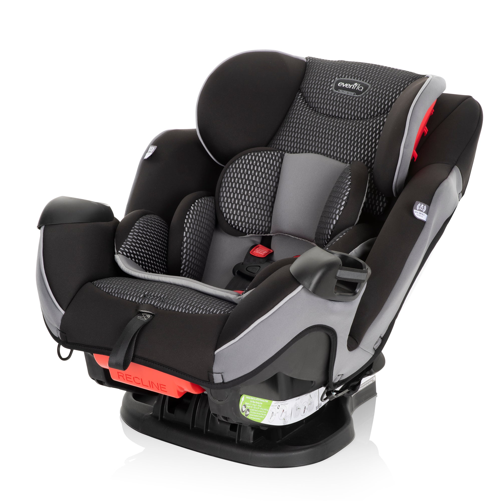 Symphony AllInOne Convertible Car Seat with FreeFlow Evenflo