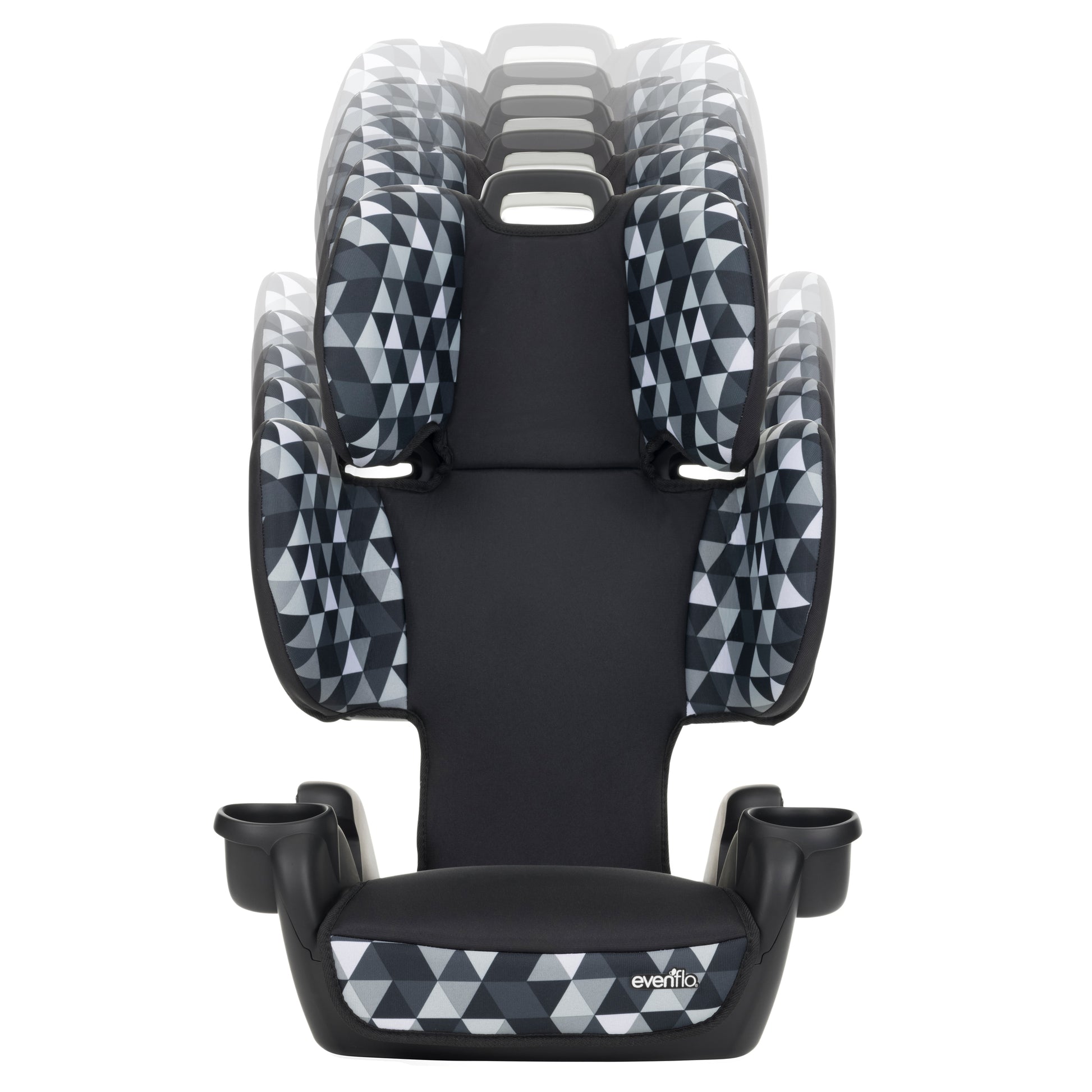 GoTime Sport Booster Car Seat Adjustable Headrest