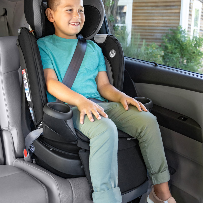 Revolve360 Extend Rotational Convertible Car Seat with Cover Evenflo