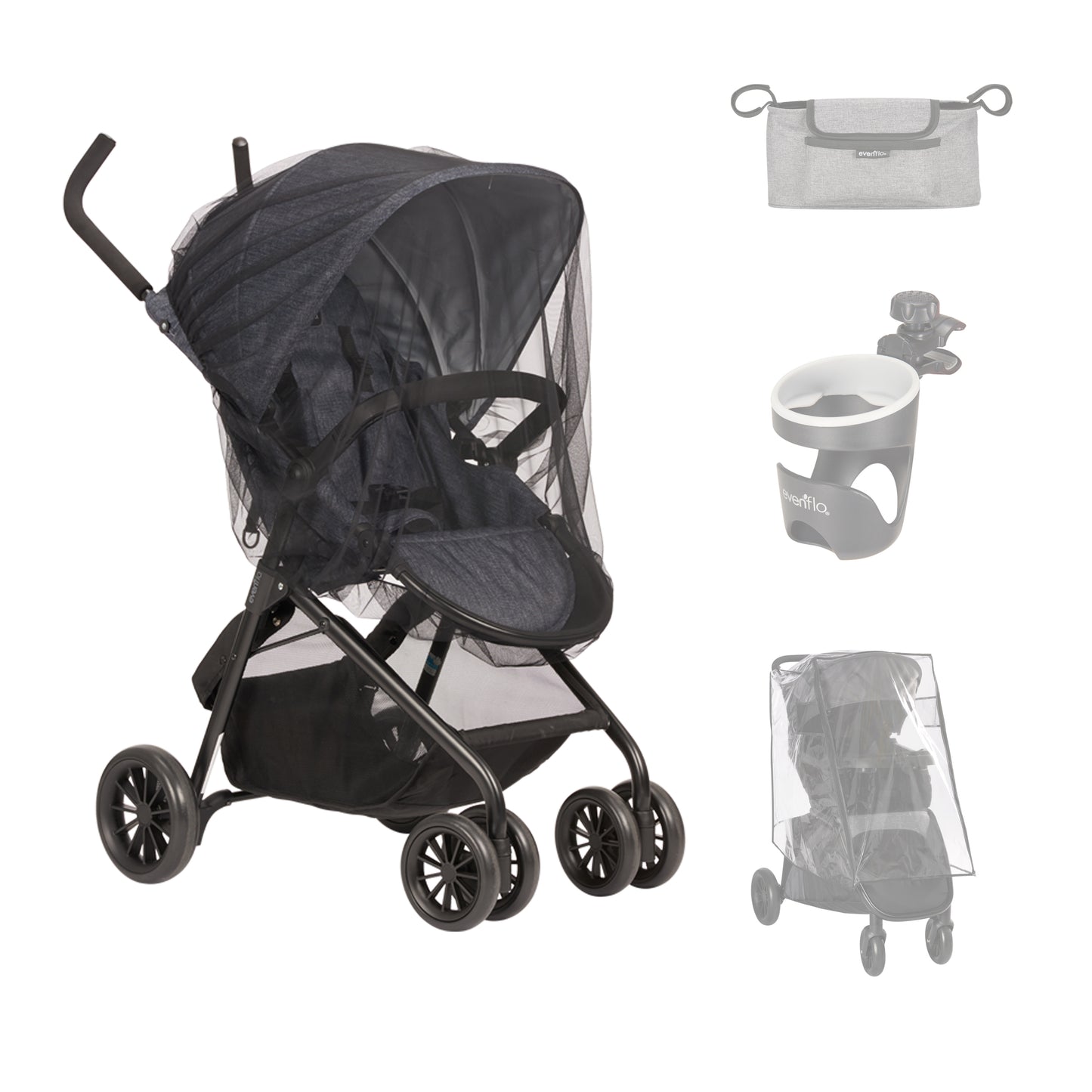 Stroller Four-Piece Accessory Starter Kit