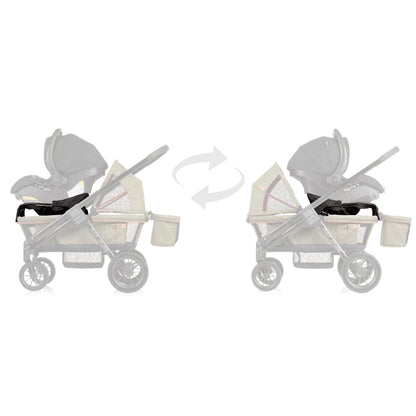 Pivot Xplore Stroller Wagon Infant Car Seat Adapter