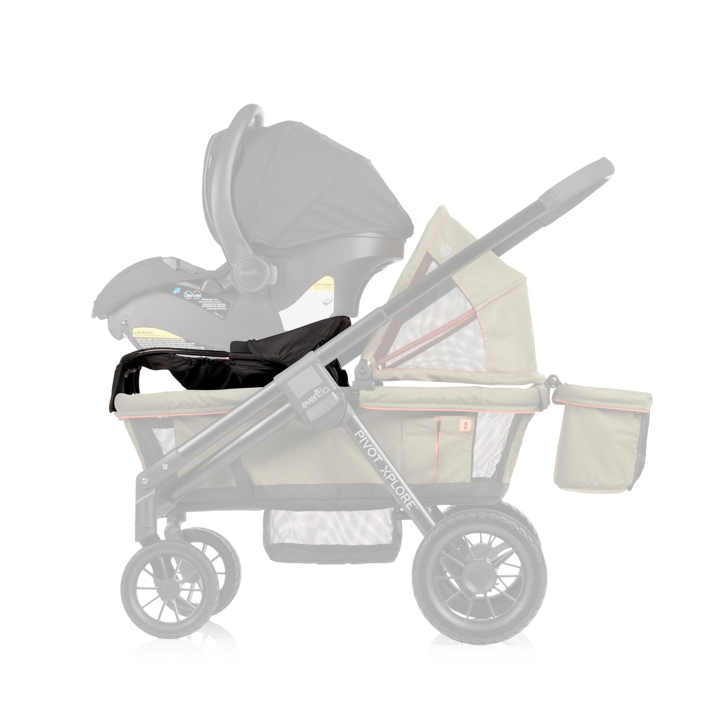 Pivot Xplore Stroller Wagon Infant Car Seat Adapter