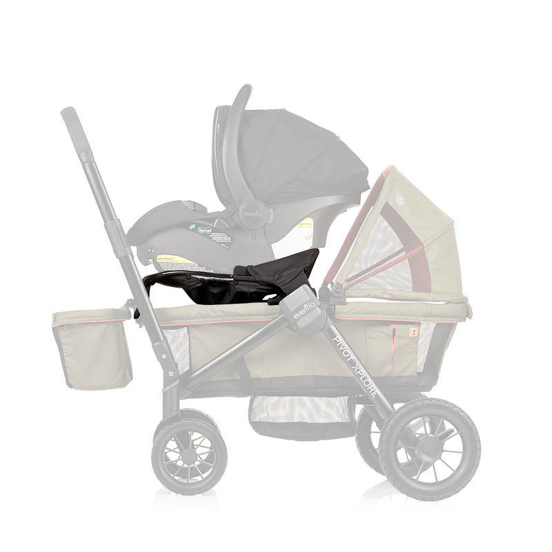 Pivot Xplore Infant Car Seat Adapter Evenflo® Official Site