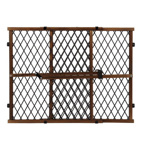 evenflo home decor wood swing gate natural oak Evenflo Position & Lock Baby Gate (Farmhouse Collection)