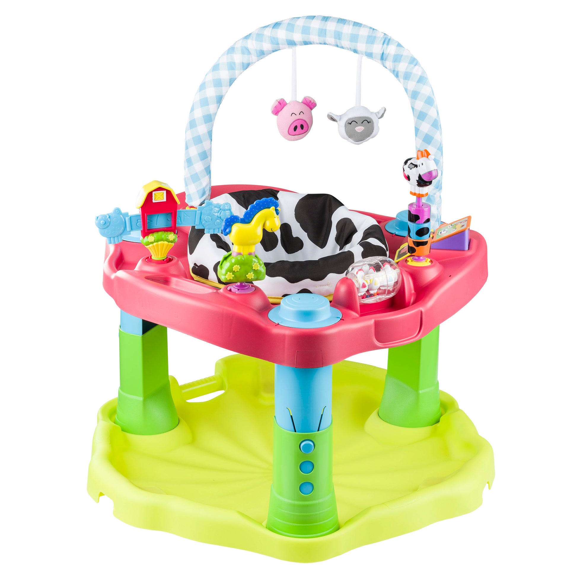 Bright Starts 3-in-1 Around We Go Activity Center Bounce Chair w