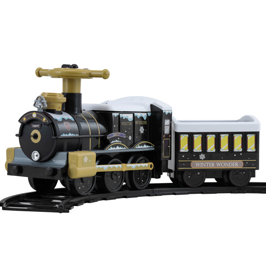 Steam Train 6-Volt Battery Ride-On Vehicle