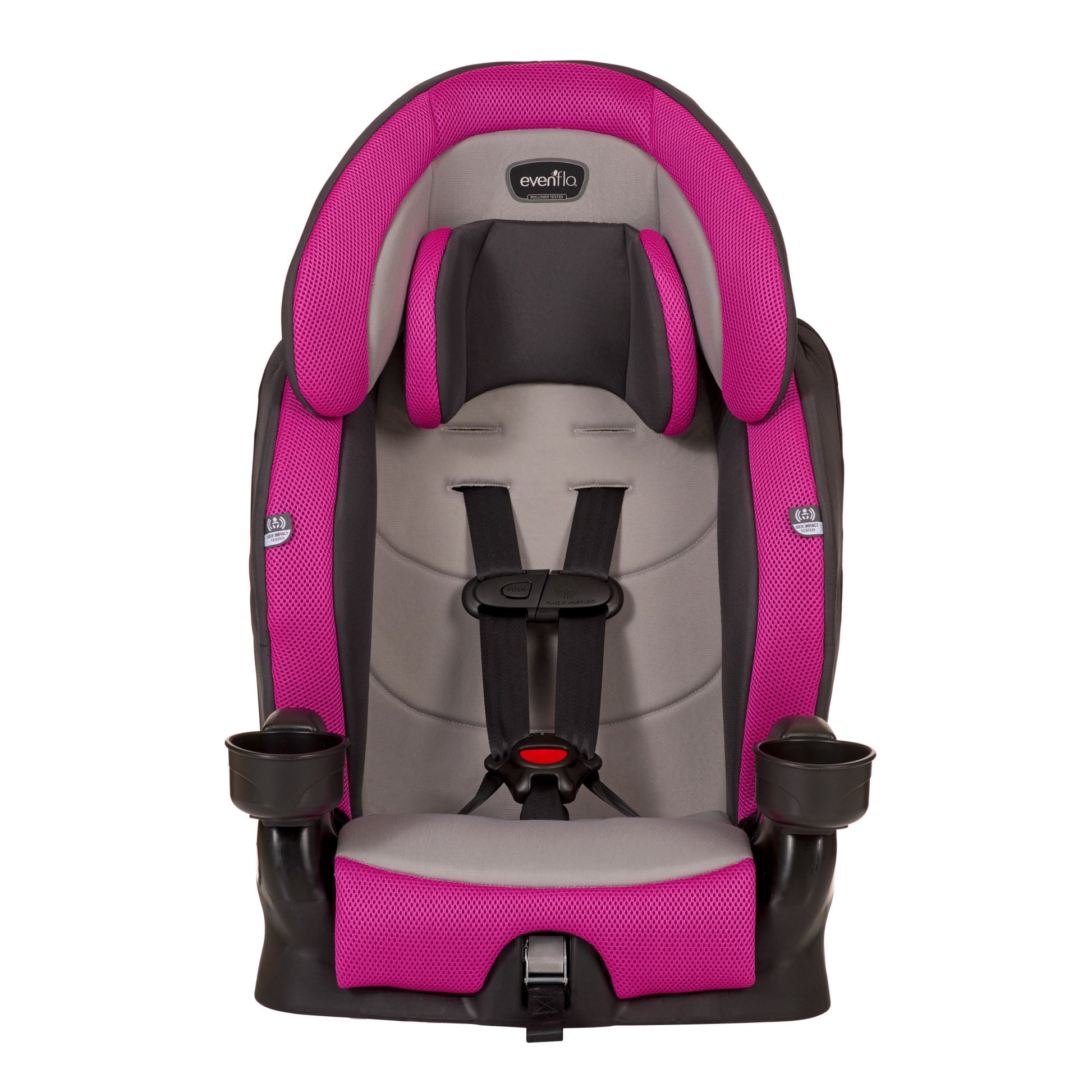 PROtect 2-in-1 Folding Booster Car Seat - Pink Tech (Walmart Exclusive)