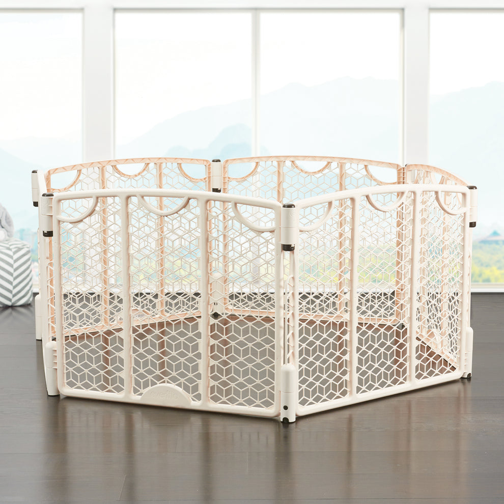 evenflo versatile play space gray Evenflo Versatile Play Space 2-Panel Extension