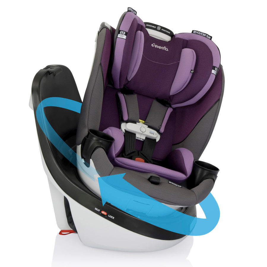 Revolve360 Slim 2-in-1 Rotational Car Seat with SensorSafe