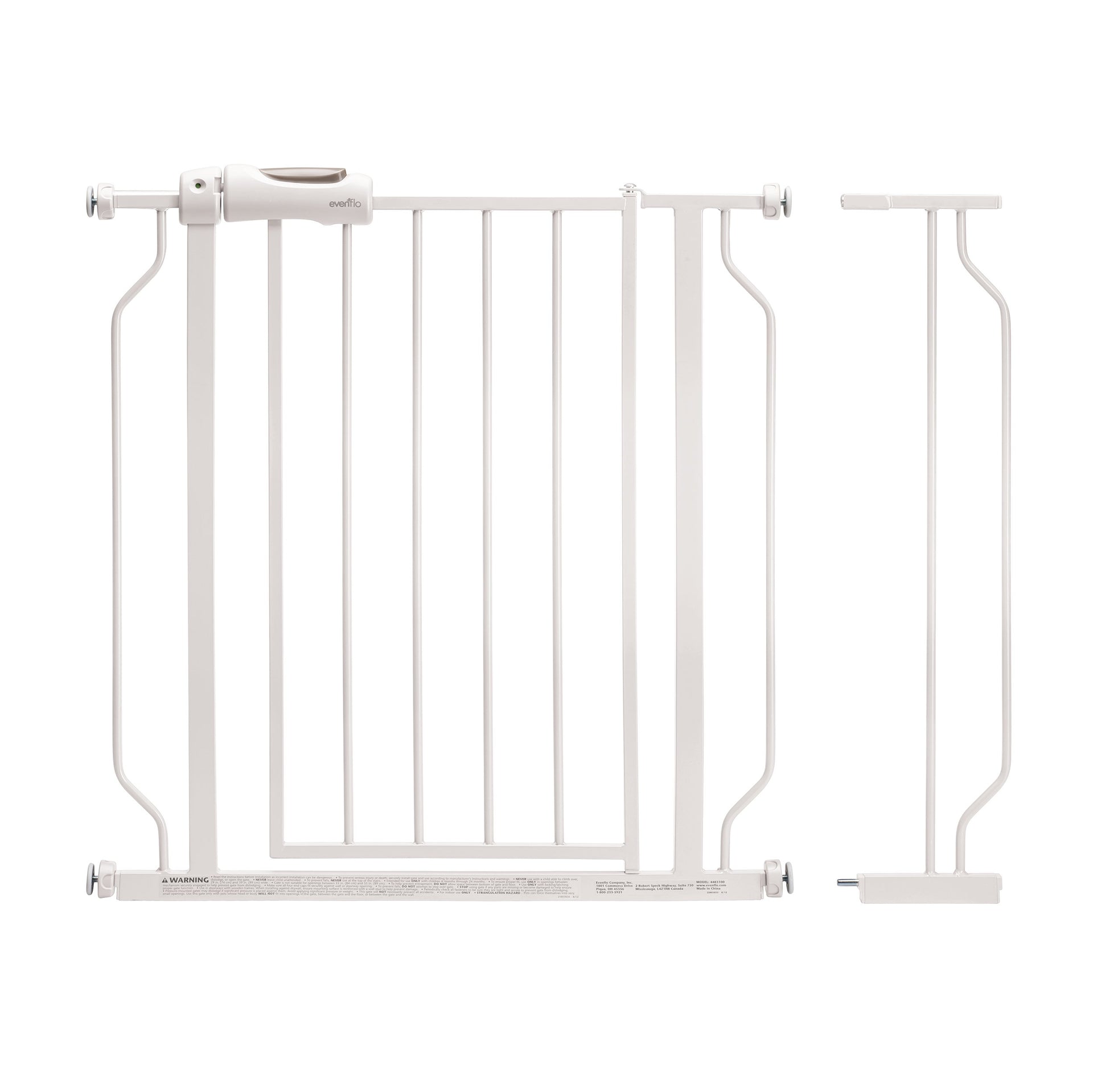 evenflo position and lock doorway gate pink Evenflo Easy Walk-Thru Gate, White