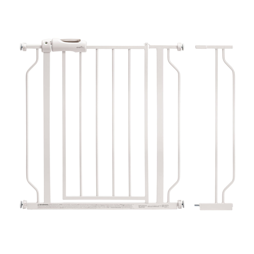 evenflo baby gate how to use Evenflo White Easy Walk-Thru Baby Gate