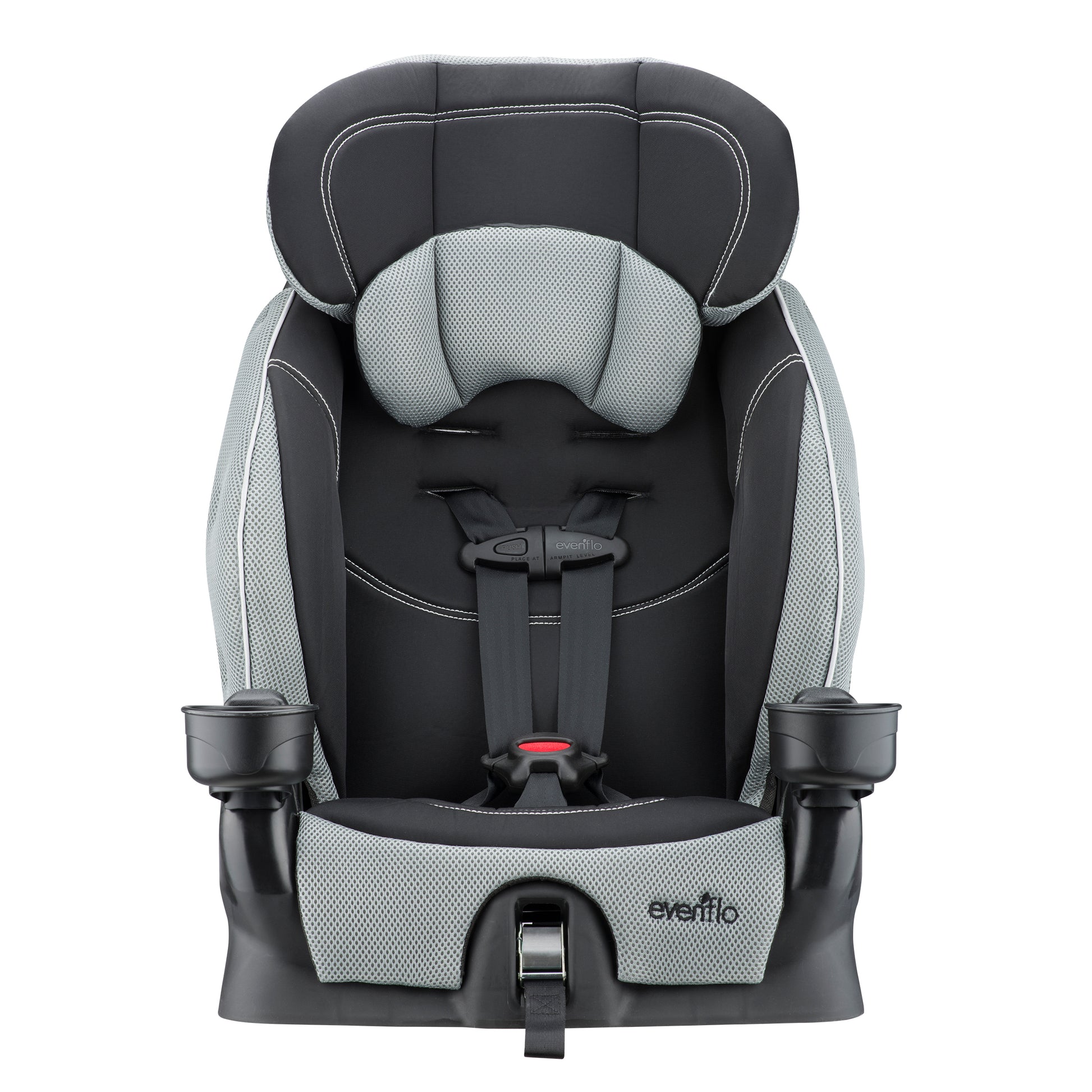Evenflo Chase LX 2-In-1 Booster Car Seat in Jameson Gray