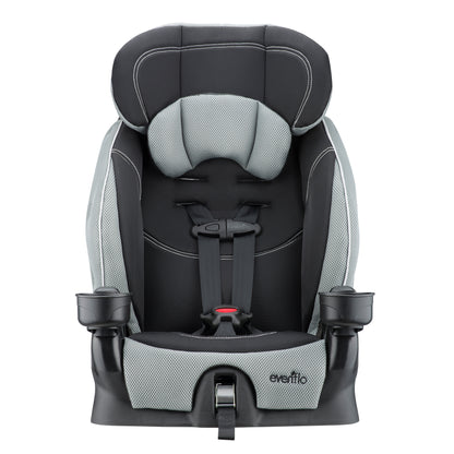 Evenflo Chase LX 2-In-1 Booster Car Seat in Jameson Gray