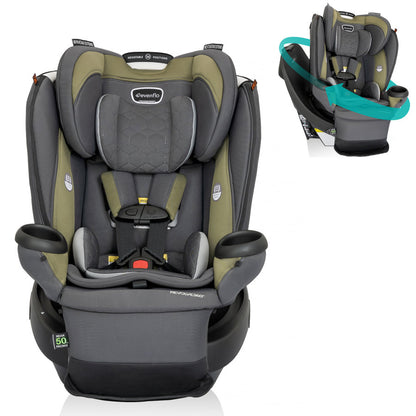 Revolve360 Extend Rotational All-in-One Convertible Car Seat with Quick Clean Cover