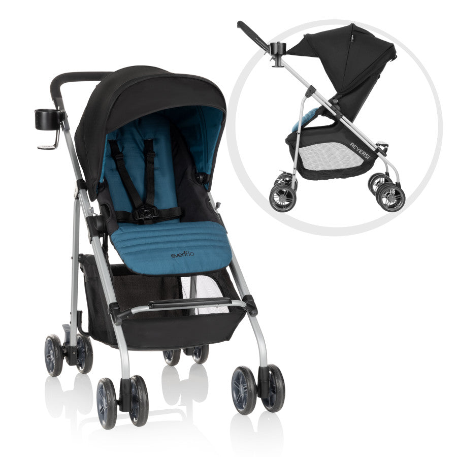 Urbini Reversible Stroller Urbini Lightweight Stroller Top Evenflo