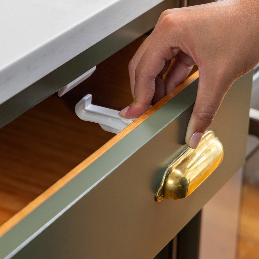 Child Proof Cabinet Drawer Latches