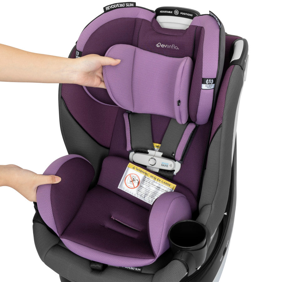 Revolve360 Slim 2-in-1 Rotational Car Seat with SensorSafe