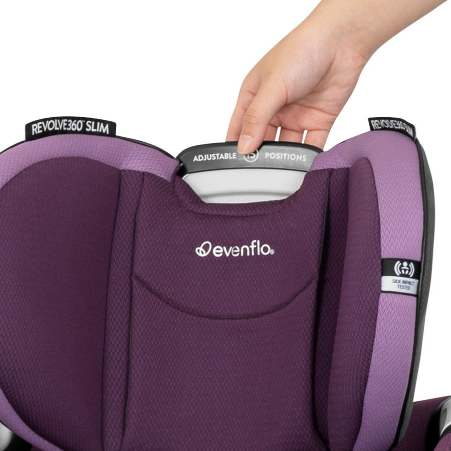 Revolve360 Slim 2-in-1 Rotational Car Seat with SensorSafe