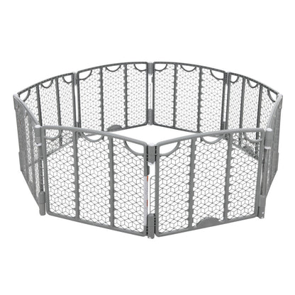 evenflo playpen assembly Evenflo Versatile Play Space Adjustable Play Area, 8-Panel
