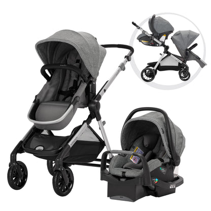 Pivot Xpand Travel System with SecureMax Infant Car Seat incl SensorSafe