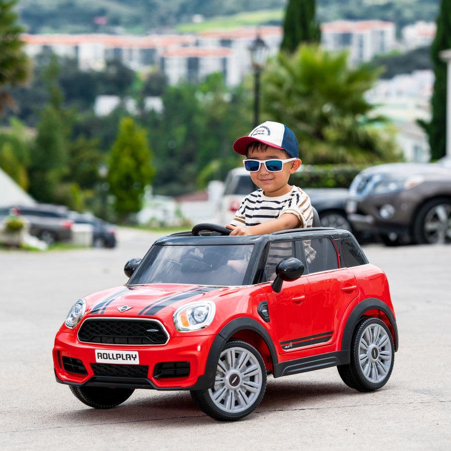DRIVING A MINI RED CAR!! Electric Toy Car for Kids 