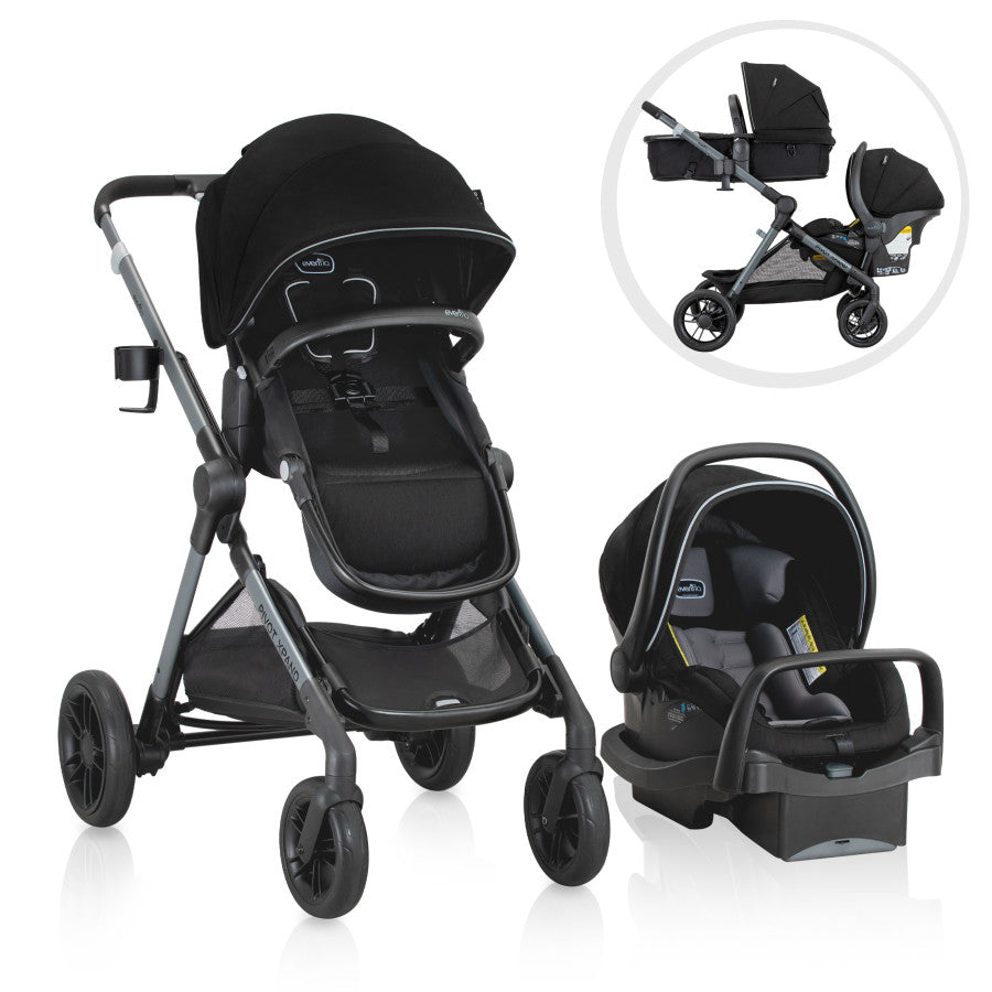 Pivot Xpand Modular Travel System with LiteMax Infant Car Seat Product Shot
