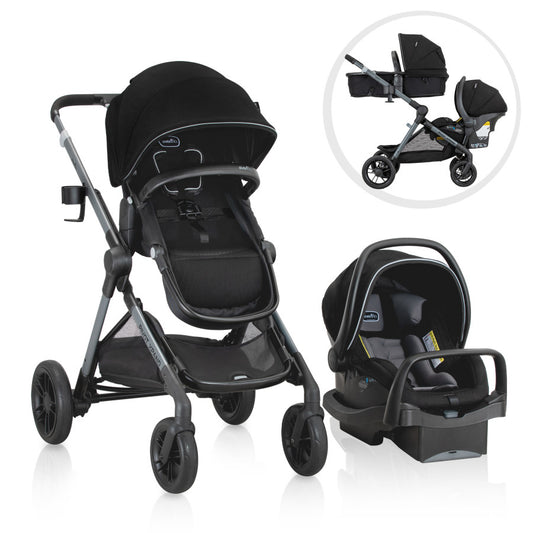 Pivot Xpand Modular Travel System with LiteMax Infant Car Seat Product Shot