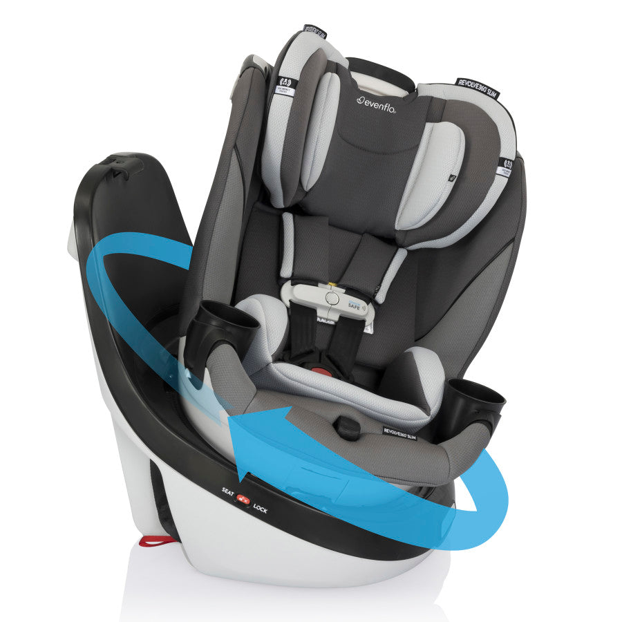 Revolve360 Slim 2-in-1 Rotational Car Seat with SensorSafe